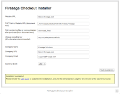 fsCheckout Installer